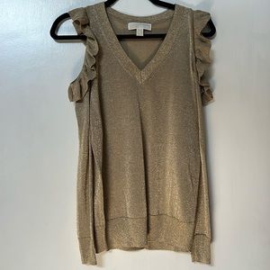 Michael Kors cold shoulder shirt
